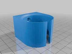 D2028B Vacuum Motor Holders 3D Printer Model