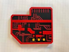 Doom Keycard Card Holder 3D Printer Model