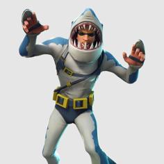 Sharkman – Skin Character Fortnite 3D Printer Model