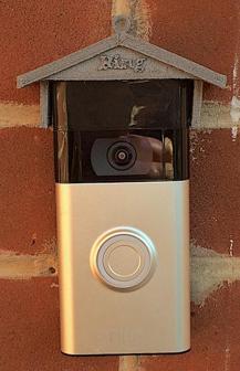 RING VIDEO DOORBELL SUN/RAIN COVER 3D Printer Model