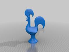 GOOD LUCK PORTUGUESE ROOSTER 3D Printer Model