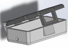 Locked Storage Box (Keychain) 3D Printer Model