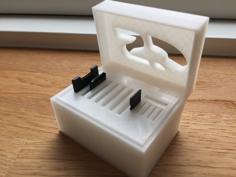 SD Card Holder Box 3D Printer Model