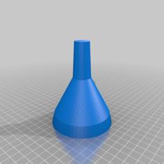 Vase Mode Parametric Funnel 3D Printer Model