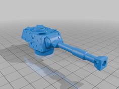 VK-225 Panzerturm 3D Printer Model