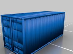 Cargo Container 3D Printer Model