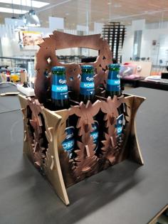 Laser Cut Elven Beer Crate (6mm Material)