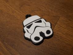 Classic Stormtrooper Keyring 3D Printer Model