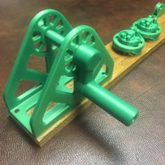 Dremel Spool Winding Station 3D Printer Model