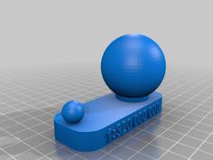 Scale Model Of Earth And Moon – FORGENETICS 3D Printer Model