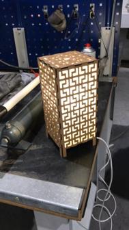 Laser Cut Lamp