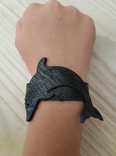 Dolphin Armband 3D Printer Model