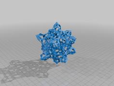 ESCHER STAR DODECAHEDRAL POLYKNOT 22 3D Printer Model