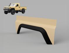 70 Series Land Cruiser (MN82) Rear Wheel Arch 1:12 RC Crawler 3D Printer Model