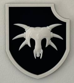 Wappen Des Schläfers / Sleeper Coat Of Arms Wall Decoration 3D Printer Model