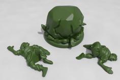 Giant Attack Casualties 3D Printer Model