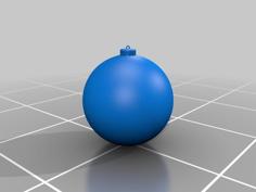 Chrismas Ball 3D Printer Model