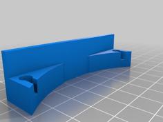 4 Inch Hose Holder (Command Strips) 3D Printer Model