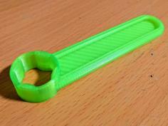 Toilet Seat Wrench 3D Printer Model