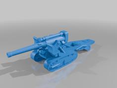 B-4 203mm M1931 Howitzer 3D Printer Model