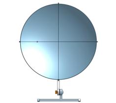 Parabolic Reflector Dish 3D Printer Model