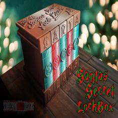 Santa’s Secret Lock Box 3D Printer Model