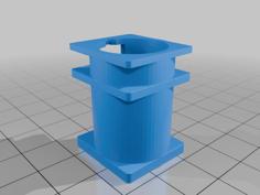 MIWA Cutaway Lock Holder 3D Printer Model