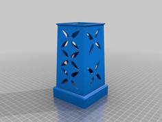 Tea Candle Lantern 3D Printer Model