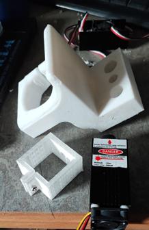 Laser Module Mount For CNC Or 3D Printer 3D Printer Model