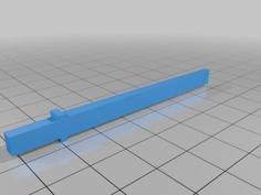 G Scale Flatbed Poles For The Sides 3D Printer Model