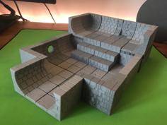 Sewer Elevated Tiles (openforge 2.0 Compatible) 3D Printer Model