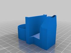 PLA Replicator Ducted Fan Clips Modded 3D Printer Model