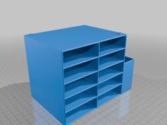 SBC Storage Rack 3D Printer Model