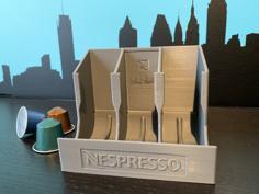 Nespresso Capsules Dispenser 3D Printer Model