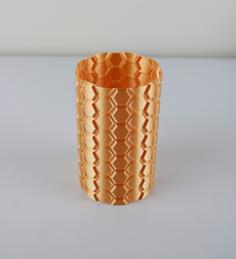 Honeycomb Vase (vase Mode) 3D Printer Model