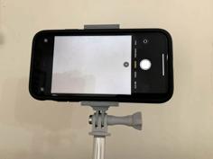 GoPro Action Cam Mount For Phones (GACM4P) 3D Printer Model