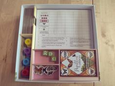 Papillon Gardens Insert And Board Game Organizer 3D Printer Model