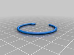 Hairband Ring 3D Printer Model