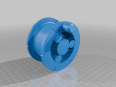 Planetary String Reel 3D Printer Model