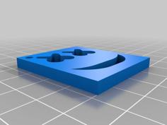 Marshmello Keychain – Dual Option 3D Printer Model