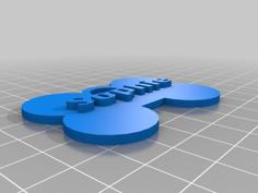 Dog Tag Sophie 3D Printer Model