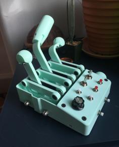 Flight Sim Throttle 3D Printer Model