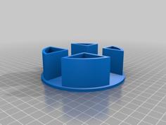 AURA Holder Board 3D Printer Model