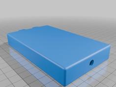 Portable 2,5" HDD Case For 12mm Oversize Hdd 3D Printer Model