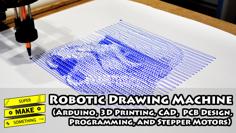 Robotic Drawing Machine 3D Printer Model