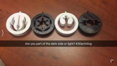 Star Wars Pendants 3D Printer Model