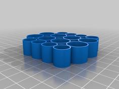 AA And AAA Battery Tray (Simple) 3D Printer Model