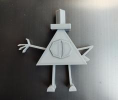 Bill Cipher Statue – Cipher Hunt Statue – Gravity Falls 3D Printer Model