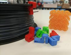 Simple Universal Spool Clip 3D Printer Model