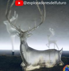 Reindeer Christmas Decoration 3D Printer Model